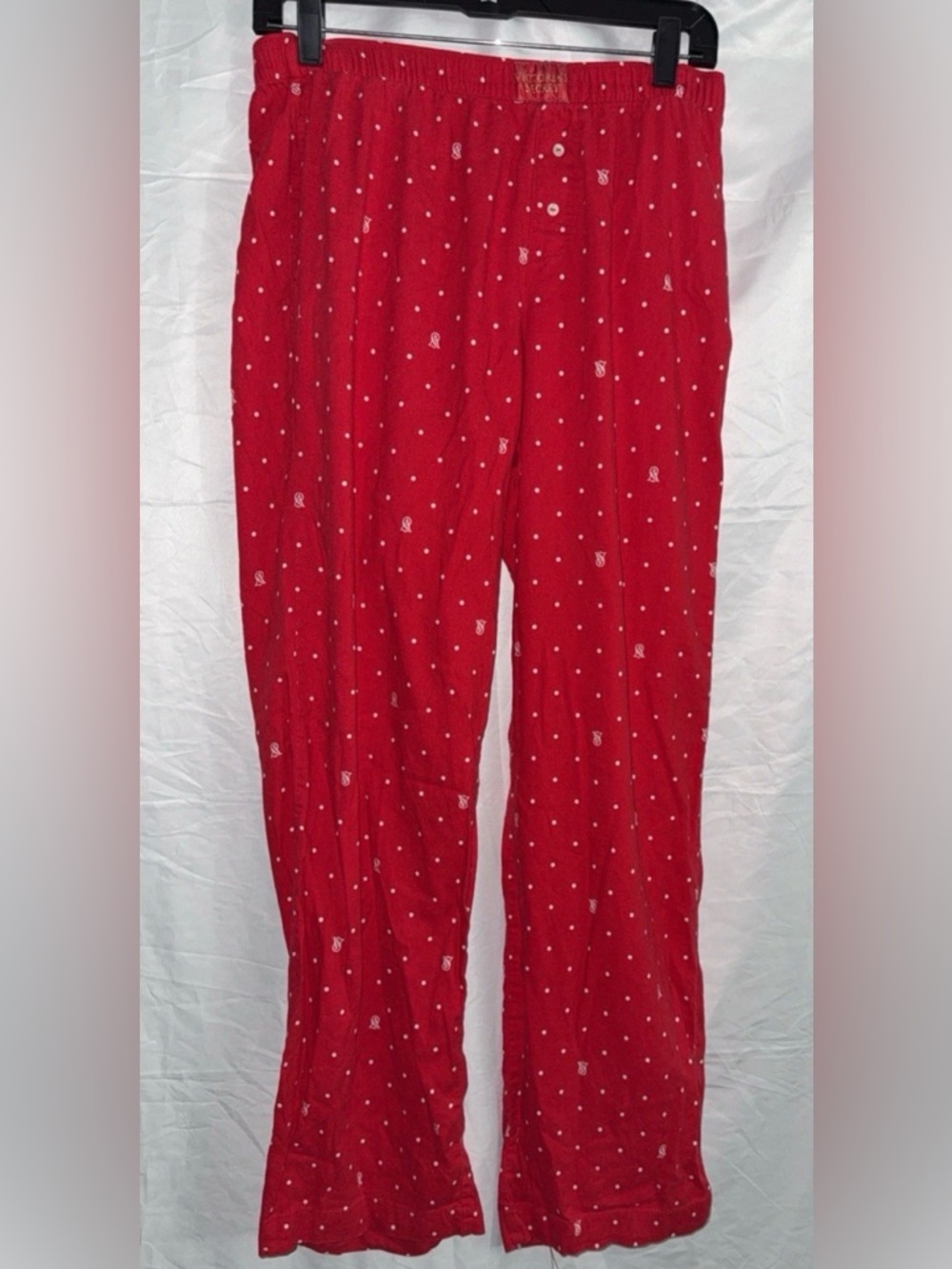 Victoria's Secret Red Polka Lounge Pants